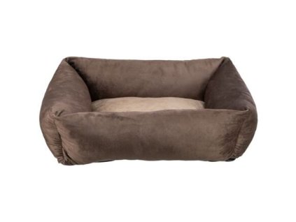 Obdélníkový recyklovaný pelech LIONEL, fleece, hnědá/béžová (Velikost obdélníkového pelechu LIONEL 105 x 80 cm)