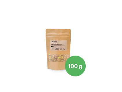 VÝPREDAJ!!!Pistácie lúpané RAW 100 g BIO LIFEFOOD