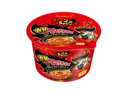 SAMYANG Buldak instant tészta csirke (2x rendkívül forró) tál 105g