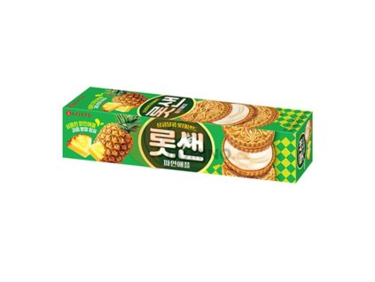 LOTTE Ciasteczka ananasowe 105g