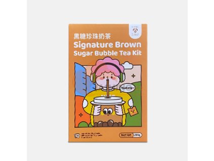 tokimeki bubble tea kit hnedy cukr 255g