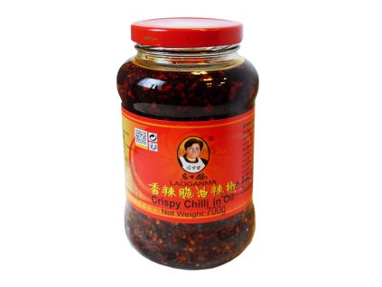 LAOGANMA chrupiąca papryczka chili w oleju 670g