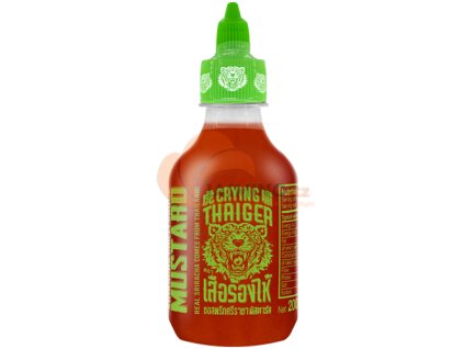 CRYING THAIGER Sriracha Chilli omáčka Hořčice 200ml