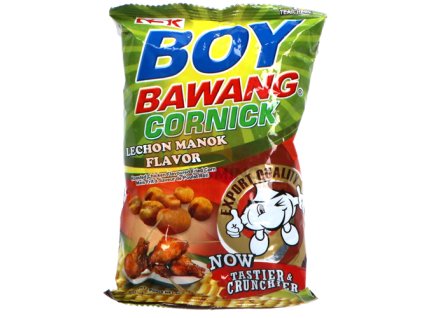 BOY BAWANG Corn Snack Lechon Manok Flavor 90g