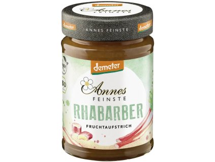Annes Feinste Rhubarb jam demeter 200 g organic