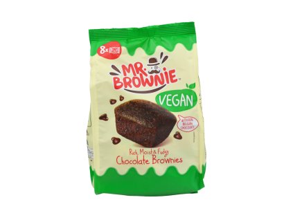 Brownie VEGAN cu ciocolată belgiană - Mr. Brownies 200 g