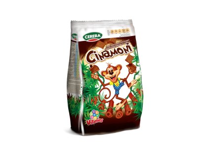 Cereals - Cinnamon squares with cinnamon - Cerera 250g