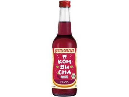 Beutelsbacher Kombucha blackcurrant 330 ml