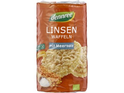 Dennree Lentil bread rolls with sea salt 100 g organic