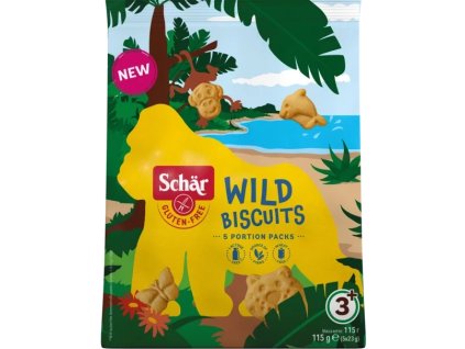 Schär Biscuits Dzikie zwierzęta 115 g