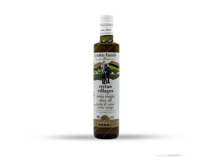 Olive oil. extra Mr. Lyrakis glass 0.5l CRETAN VILLAGE