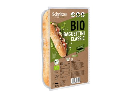 Klassische glutenfreie Baguettes 200 g BIO SCHNITZER
