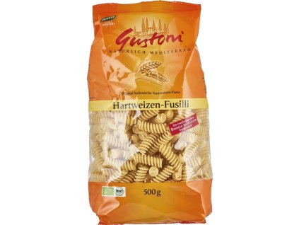 Gustoni Semolina fusilli 500 g ekologiczne