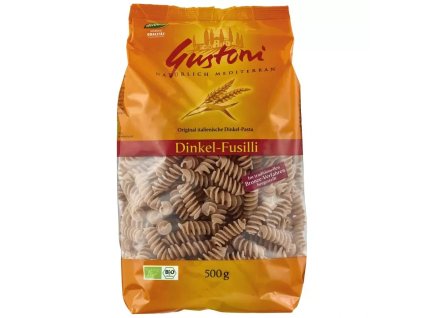 Gustoni Spelt fusilli 500 g ekologiczne