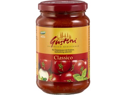 Gustoni Classico rajčatová omáčka 350 g bio
