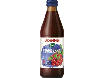 Voelkel Cranberry juice 330 ml organic
