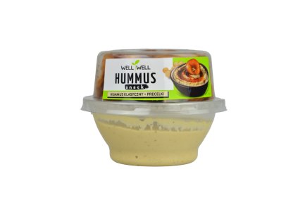 Hummus klasický s preclíky - WELLWELL 120g