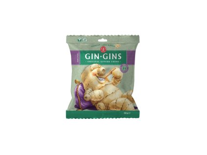 GIN GINS ORIGINAL gyömbéres rágócukorkák - Ginger People 60g