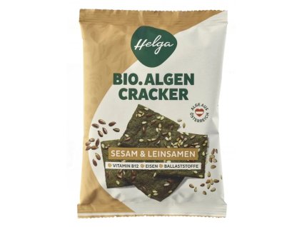 Helga Algencracker Sesam Leinsamen 45 g bio