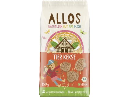 Biscuiti Allos Animal 150 g bio