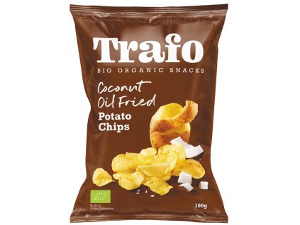 Trafo Zemiakové lupienky kokosový olej 100 g bio