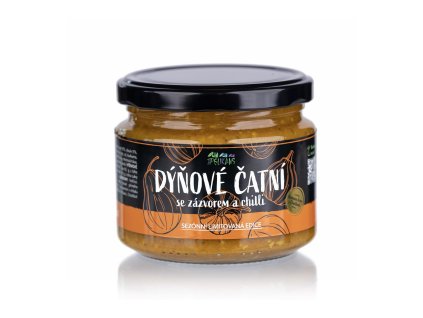 Dýňové čatní se zázvorem a chilli - The Pelikans 250g