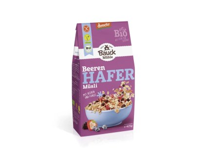 Bauckhof Ovesné müsli lesní plody 425 g bio