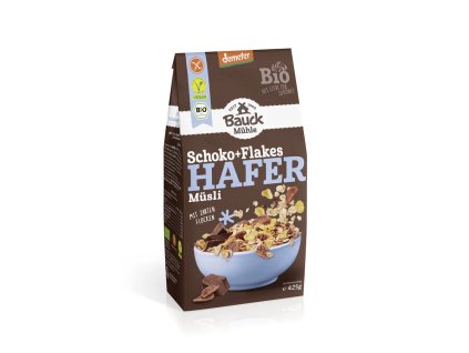 Bauckhof Ovesné müsli čokoláda cornflakes 425 g bio