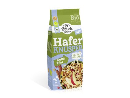 Bauckhof Haferflocken Knuspermüsli Apfel-Zimt 300 g Bio