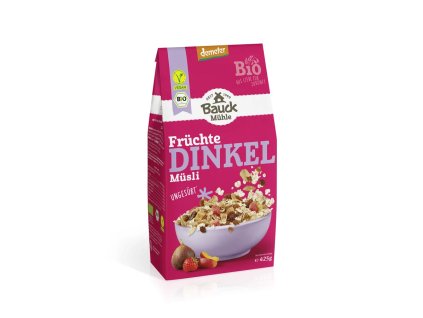 Bauckhof Gyümölcsös tönköly müzli 425 g bio