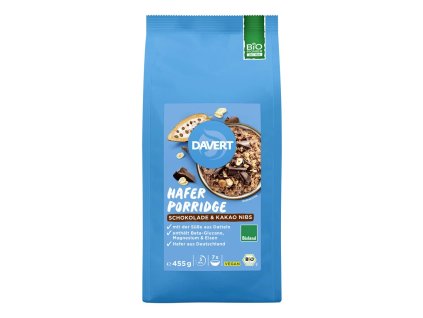 Făină de ovăz cu ciocolată Davert 455 g organic