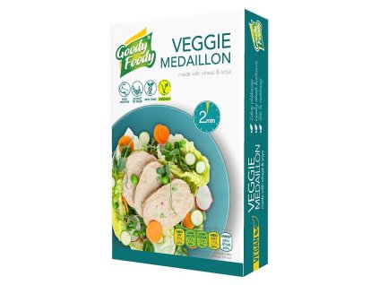 Medailónky Veggie sa zel. chlad. vegán 150g GOODY FOODY