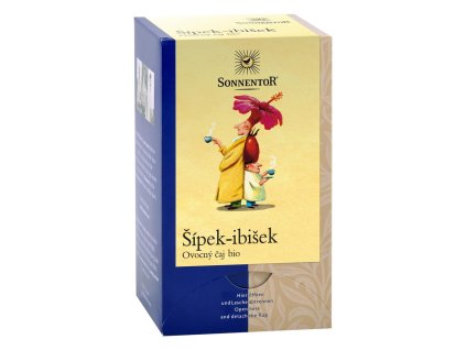 Čaj ovocie. porc.dvojkom. Šípok-ibištek 54g BIO SONNENTOR