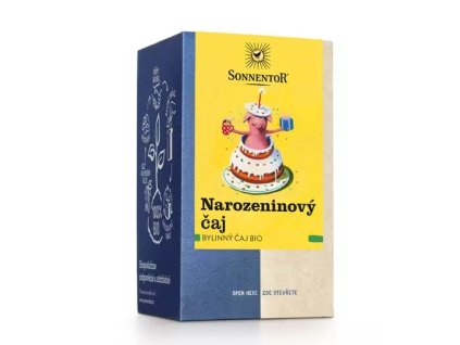 Čaj byl. porc.dvoukom. Narozeninový 27g BIO SONNENTOR