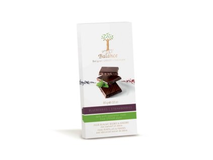 Ciocolata STEVIA arsa. 52% pin, da. fără adaos de zahăr 85g ECHANT