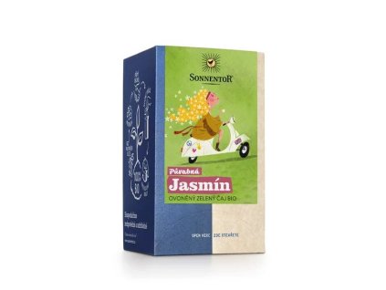 Čaj zelený porc.dvoukom. Půvabná Jasmín 27g BIO SONNENTOR