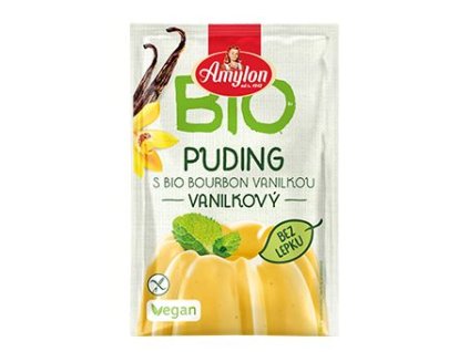 Budinca de vanilie fara zahar. 40 g AMYLON ORGANIC