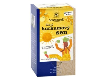 Fűszeres tea, két adag. Arany kurkuma álom 36g BIO SONNENTOR