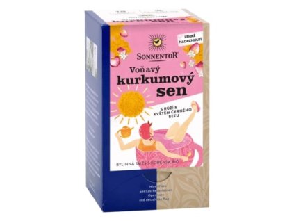 Herbata korzenna, dwie porcje. Kurkuma Sen pachnący 36g BIO SONNENTOR