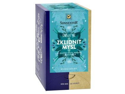 Ceai, din două bucăți. Fericirea este calm. minte 30.6g BIO SONNENTOR