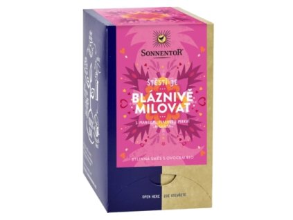Tea, kétrészes. A boldogság bolond. love 36g BIO SONNENTOR