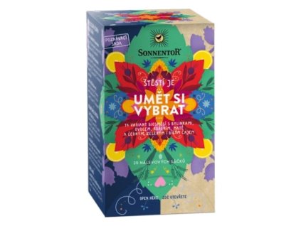 Tea, kétrészes. A boldogság a választás tudása.31,4g BIO SONNENTOR