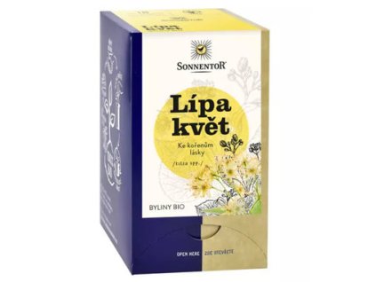 Gyógynövény tea. kétszobás lakás Hársvirág 27g BIO SONNENTOR