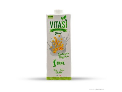 Természetes szója ital cukor nélkül. VITASI 1L BIO ALINOR
