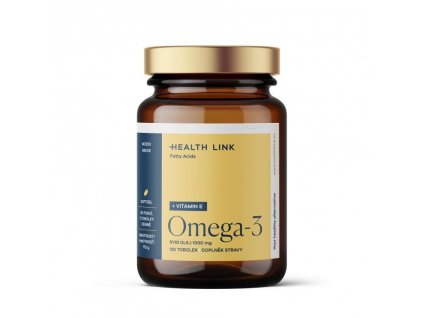 Omega 3+vit. E 120tbl EGÉSZSÉGÜGYI LINK