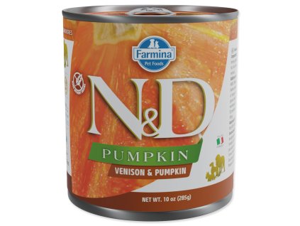 N&D Dog Venison & Pumpkin Karma w puszce 285g