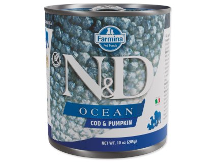 Canned N&D Dog Ocean Cod & Pumpkin 285g