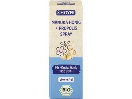 Hoyer Propolis Spray mit Manuka Honig 20 ml bio