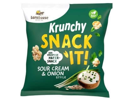 Barnhouse Ovsené chrumky smotana cibuľa 150 g bio