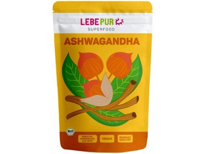 Lebepur Prášok z Ashwagandhy 80 g bio
